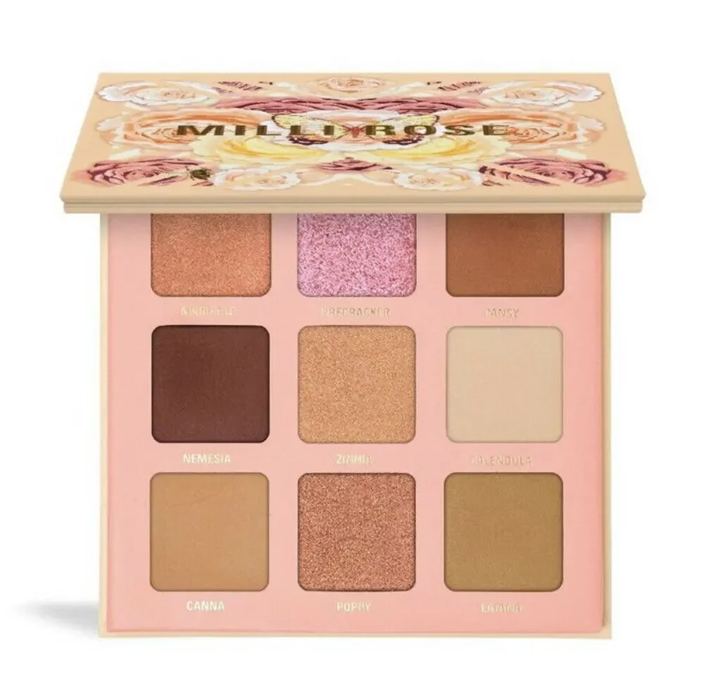 MILLI ROSE PALETTE In BLOOM HEAT eyeshadow New Sealed Never Opened